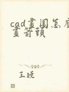 cad画图怎么画箭头