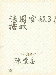 法国空姐3在线播放