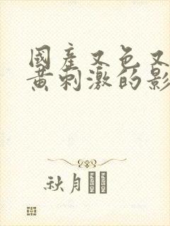 国产又色又爽又黄刺激的影视