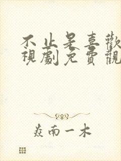 不止是喜欢你电视剧免费观看