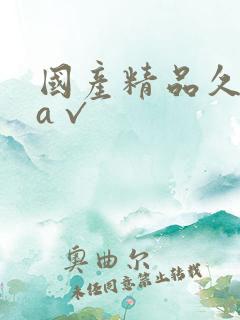 国产精品久久久a√