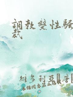 调教双性骚奴总裁