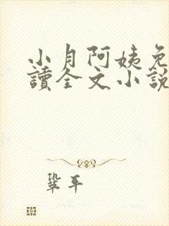 小月阿姨免费阅读全文小说