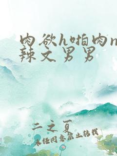 肉欲h啪肉np辣文男男