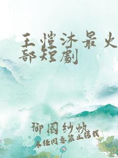 王恺沐最火的十部短剧