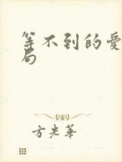 等不到的爱大结局