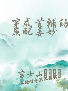 穿成首辅的炮灰原配姜妙