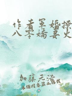 作者军婚撩人:八零娇妻火辣辣小说