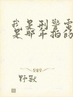 我是刑警电视剧是哪年拍的