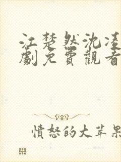 江楚然沈凌川短剧免费观看