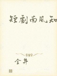 短剧南风知我意