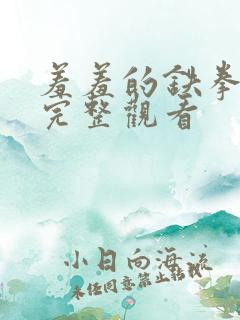 羞羞的铁拳免费完整观看