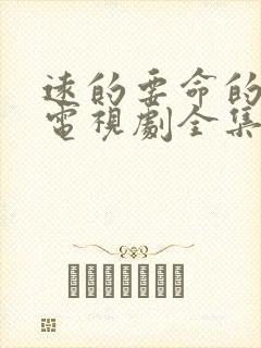 远的要命的爱情电视剧全集免费观看