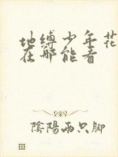 地缚少年花子君在哪能看