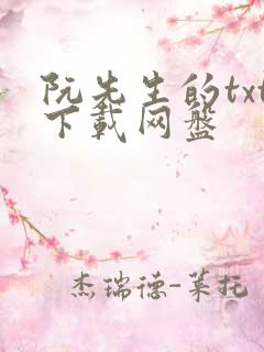 阮先生的txt下载网盘