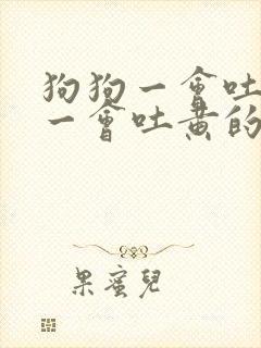 狗狗一会吐白的一会吐黄的粘液