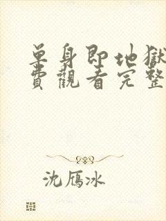 单身即地狱4免费观看完整版