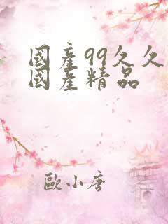 国产99久久久国产精品