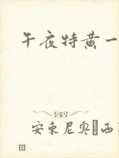 午夜特黄一级片