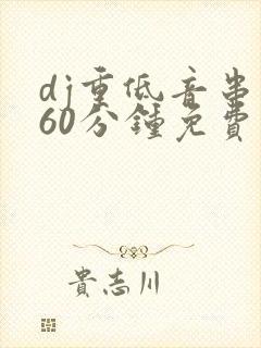 dj重低音串烧60分钟免费听