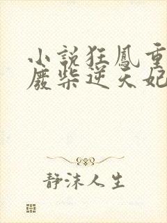 小说狂凤重生之废柴逆天妃txt