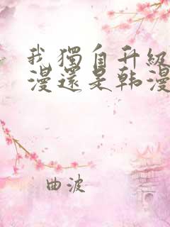 我独自升级是日漫还是韩漫