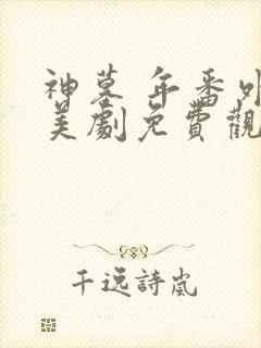 神墓 年番外传美剧免费观看全集