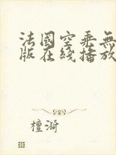 法国空乘无删减版在线播放