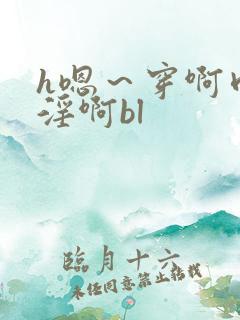 h嗯～穿啊肉～淫啊bl