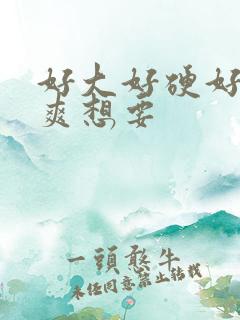 好大好硬好深好爽想要