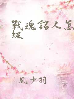 战魂铭人怎么升级