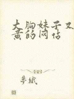 大胸妹子又污又黄的网站