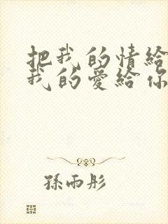 把我的情给你把我的爱给你是什么歌