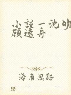 小说一沈明月,顾远舟