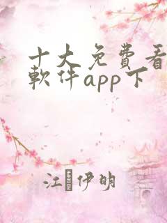 十大免费看大片软件app下
