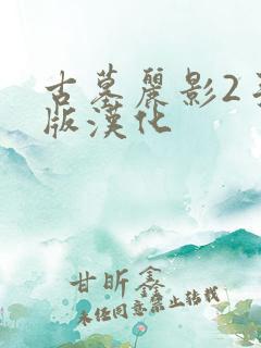 古墓丽影2手机版汉化