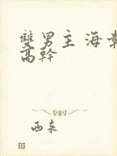 双男主 海棠 高干