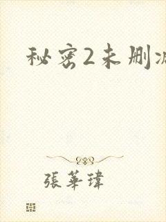 秘密2未删减