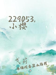 229053,小樱