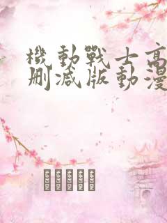 机动战士高达未删减版动漫在线观看