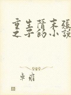 重生隋末张须陀之子的小说