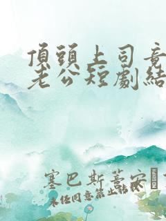 顶头上司竟是我老公短剧结局免费观看