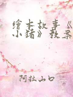 绘本故事《三只小猪》教案