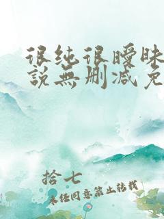 很纯很暧昧的小说无删减免费阅读