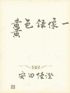 黄色录像一级片黄