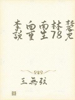 李向南林楚乔小说重生78免费阅读