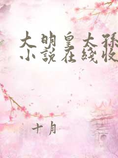 大明皇太孙有声小说在线收听