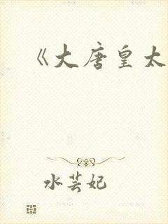 《大唐皇太子》