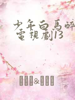少年白马醉春风 电视剧13