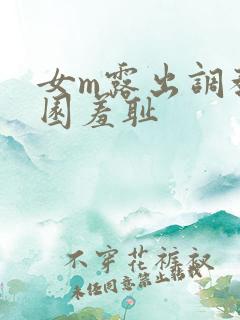 女m露出调教公园羞耻